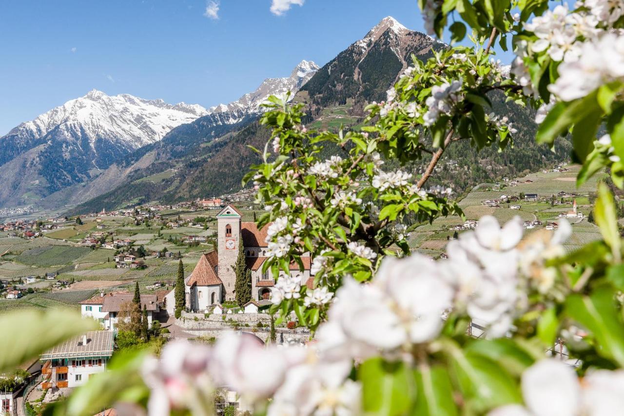 Hotel Mitterplatt Schenna Bagian luar foto