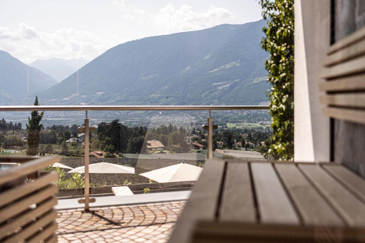Hotel Mitterplatt Schenna Bagian luar foto